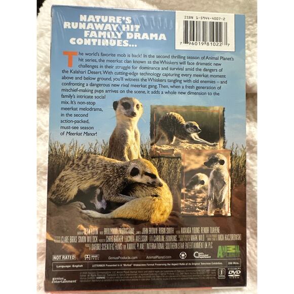 Meerkat Manor 3 DVD set, The story begins, Season two & 3 .Brand new sealed NWT - Picture 9 of 10